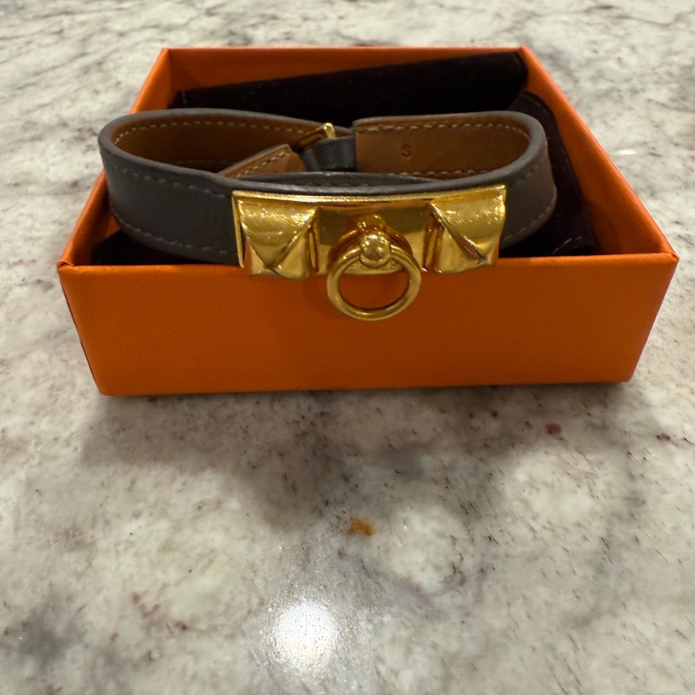 Hermes Rivale Double Tour Wrap Bracelet